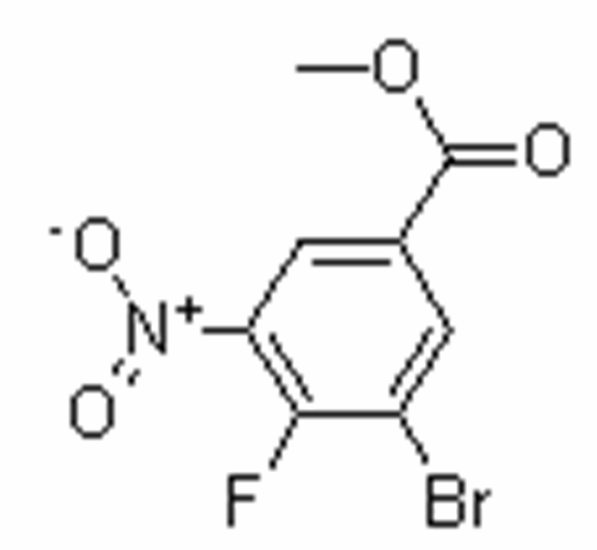 cas 1403483_79_3 Methyl 3_broMo_4_fluoro_5_nitrobenzoate